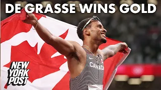 Andre De Grasse edges two Americans for Olympic gold in epic 200m final | New York Post