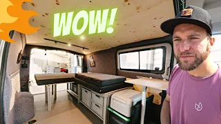 Campervan Österreicher (33) baut beste 5m-WOHNMOBILE Europas: Selbstausbau-Details. Werkstatt.