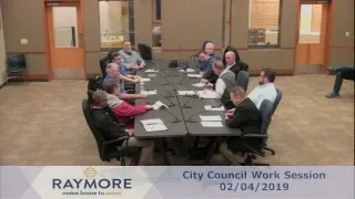 City Council Work Session 02/04/2019