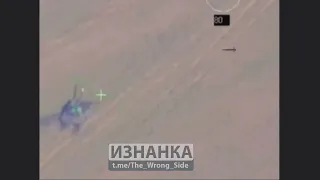 Поражение Т-72 ВСУ ударом корректируемого артиллерийского снаряда 3ОФ39 "Краснополь"