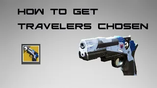 Destiny 2 How to get TRAVELER'S CHOSEN Exotic Sidearm! Quest Guide (Season Of Arrivals)