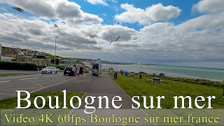 Boulogne sur mer | France | 4K | walking |  City of Boulogne sur mer | Virtual tours