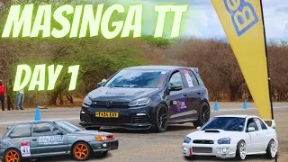 DAY 1 MASINGA TT 2023 GYMKHANA SHOWDOWN ( who is the fastest around a circuit in east Africa )