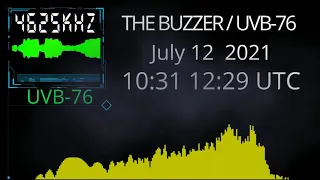 The Buzzer UVB 76 4625Khz 12.07.2021 голосовые сообщения