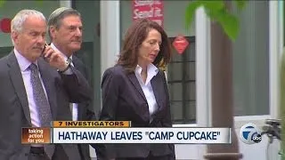 Hathaway leaves "Camp Cupcake"