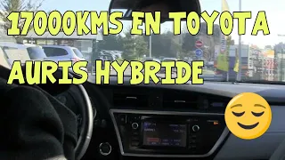 Toyota Auris Hybrid après 17000kms