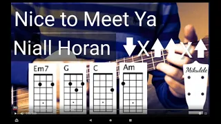 Nice to Meet Ya - Niall Horan ukulele tutorial / play-a-long