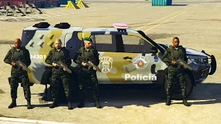 GTA V VIDA POLICIAL - ASSALTO A BANCO COM REFÉM - LSPDFR - ‹ OLD BOB ›