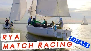 RYA Match Racing GRAND FINAL - Queen Mary SC - Strategy Sailing on the water
