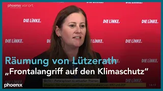 Die Linke: Janine Wissler zum Jahresauftakt am 09.01.23