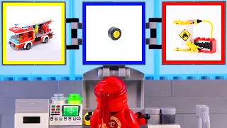 LEGO Experimental Ninjago Vehicle | Kai's FIRE TRUCK! | STOP MOTION | Billy Bricks