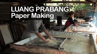 Luang Prabang Paper Making