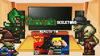 Terraria skeletons reacts to "LIAR" | Minecraft Wither Skeleton Song (Animated music video)