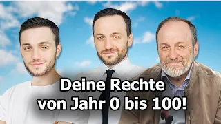 Ab wann darfst du was? Von 0 bis 100 Jahren! | Herr Anwalt