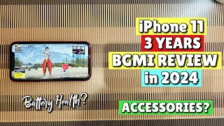 iPhone 11 3 Years BGMI Review in 2024🔥|Battery Health?