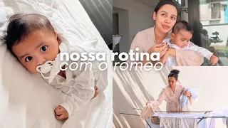 NOSSA ROTINA REAL AGORA COM O BEBÊ!