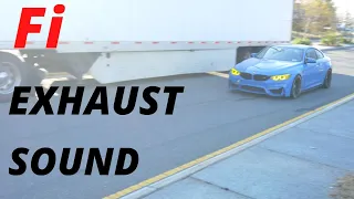 BMW M4 RK Tunes Downpipes+ FI Exhaust PURE Sound!