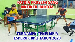 Patria Prosessa Pocker Wonogiri vs Sugiyono Spins ||| Turnamen Tenis Meja Espero Cup 2 Tahun 2023