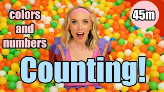 Learn with Pammy at Indoor Playground 😀for Kids | Educational video for toddlers | numbers colors