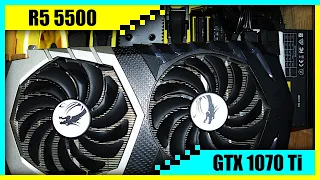 Ryzen 5 5500 + GTX 1070 Ti Gaming PC in 2022 | Tested in 7 Games