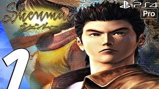 Shenmue 1 Remastered - Gameplay Walkthrough Part 1 - Prologue (Full Game) PS4 PRO