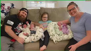 Mom gives birth to 4 babies then doctors realize one of them isn't a baby
