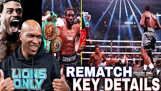 DERRICK JAMES BRAKES SILENCE ON ERROL SPENCE TERENCE CRAWFORD REMATCH KEY DETAILS! NO 🧢 CONVO 💯🥊💨