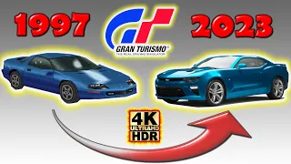 Evolution of Gran Turismo Games 1997-2023 in 4K HDR Max Settings!