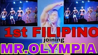 HISTORY : JOVEN SAGABAIN FIRST FILIPINO BODY BUILDER TO COMPETE IN MR.OLYMPIA COMPETITION