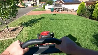 POV Lawn Mowing