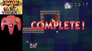 Super Smash Bros 64 Captain Falcon Break The Targets 9.17 [NTSC record]