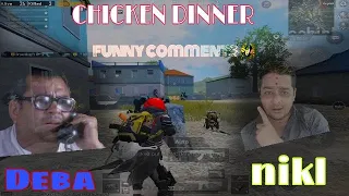 CHICKEN DINNER | HINDUSTANI BHAU & BABU RAO FUNNY COMMENTS | PUBG MOBILE GAMEPLAY WITH DreamKingYt