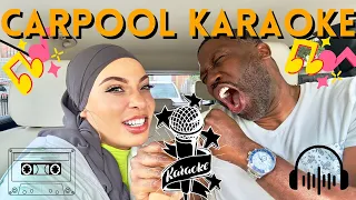 CARPOOL KARAOKE with Bilal and Shaeeda | Celebrity Karaoke | Car Karaoke | Sing Along with US