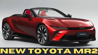 TOYOTA CEO Just Revealed The Future of Toyota MR2 2024!