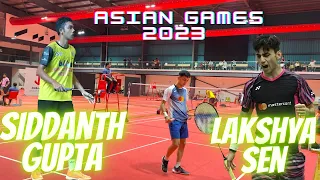 LAKSHYA SEN vs SIDDANTH GUPTA || Men Singles - Stage 2 || Selection Trails Asian Games 2023