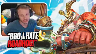 I TILTED this Streamer with my Roadhog... W/ REACTIONS | Overwatch 2