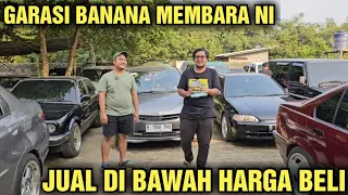 MURAH BANGET NI HARGA MOBIL BEKAS DI SHOWROOM GARASI BANANA BANYAK DI BELI PEDAGANG