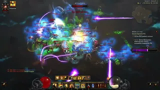 Diablo 3 [Season 30] Uliana's Exploding Palm Monk Solo GR150 in 8:58 (NA Rank 2)