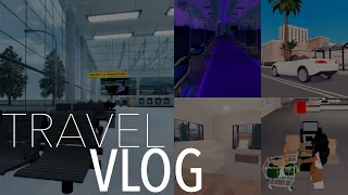 Travel Vlog: Going To Berry Avenue + car rental & Airbnb tour | Roblox Roleplay