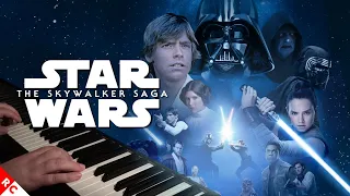 The Skywalker Saga Medley (Piano Cover) Star Wars