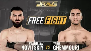 FREE MMA FIGHT | Vladislav Novitskiy vs Yanis Ghemmouri | BRAVE CF 51