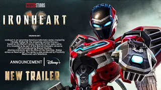 IRONHEART - First Look Trailer (2023) | Marvel Studios & Disney+ | iron heart trailer