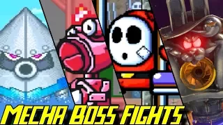 Evolution of Mecha Boss Battles in Mario Games (1993-2017)