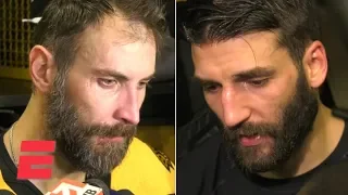 Zdeno Chara, Patrice Bergeron emotional after Bruins' Game 7 Stanley Cup Final loss | NHL on ESPN