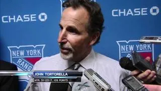John Tortorella post-game vs. Penguins - 4/5/2012