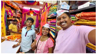बायकोसोबत गेलो लालबाग मार्केट फिरायला Shopping 😍 | Lalbaug Decoration Market | S For Satish | Panvel