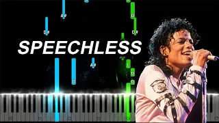 Michael Jackson - Speechless Piano Tutorial