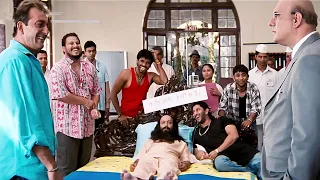 Ye Bed Tere Sone Ke Liye Nahi Hai Mamu | Sanjay Dutt, Boman Irani | Munna Bhai Mbbs Comedy Scene