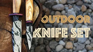Making An Outdoor Camping Knife Set