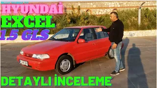 HYUNDAİ EXCEL 1.5 GLS  Detaylı İnceleme. Kore Kaplanı